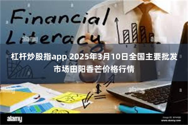 杠杆炒股指app 2025年3月10日全国主要批发市场田阳香芒价格行情